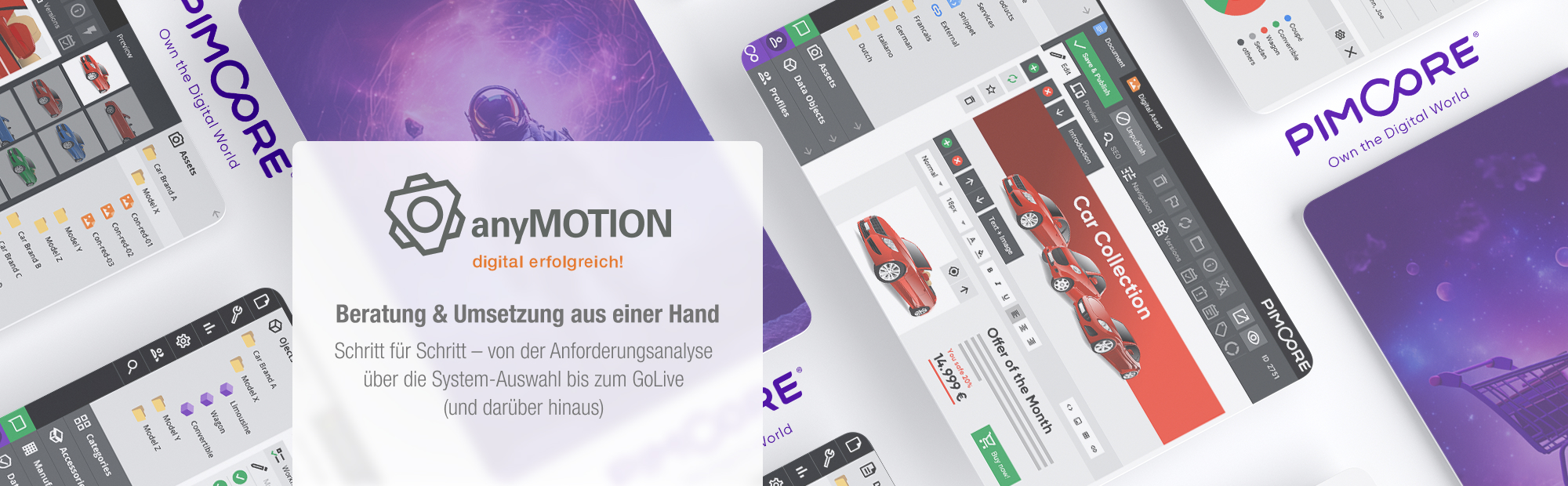 anyMOTION PIM Beratung und Umsetzung aus einer Hand